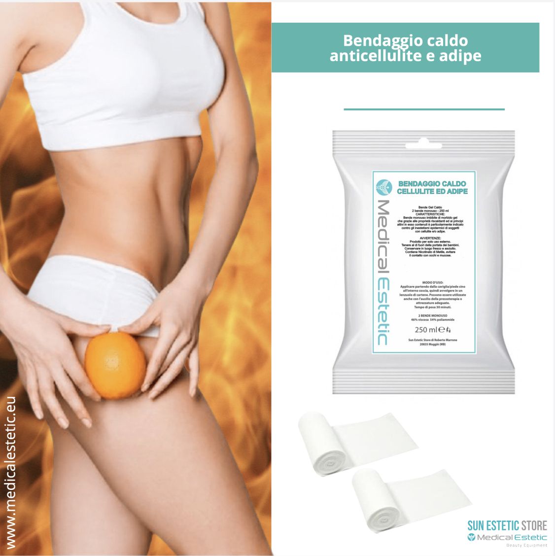 Bendaggio caldo con. 6 pz