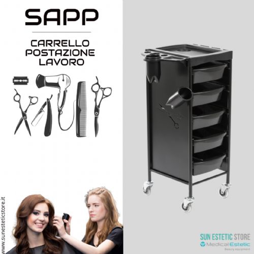 Sapp Carrello parrucchiere