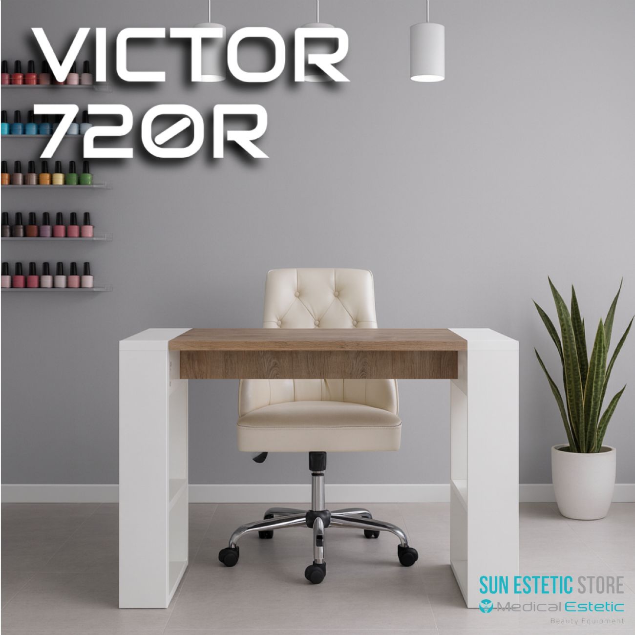 Victor 720 Tavolino manicure nails ricostruzione unghie