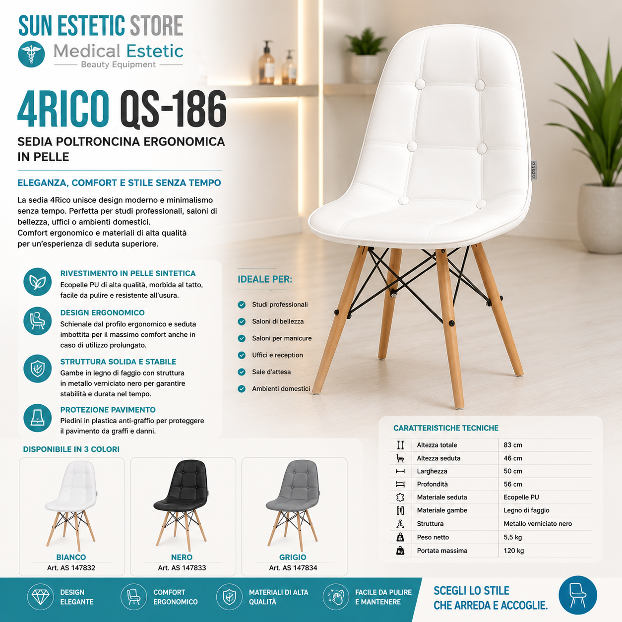 4rico sedia poltroncina