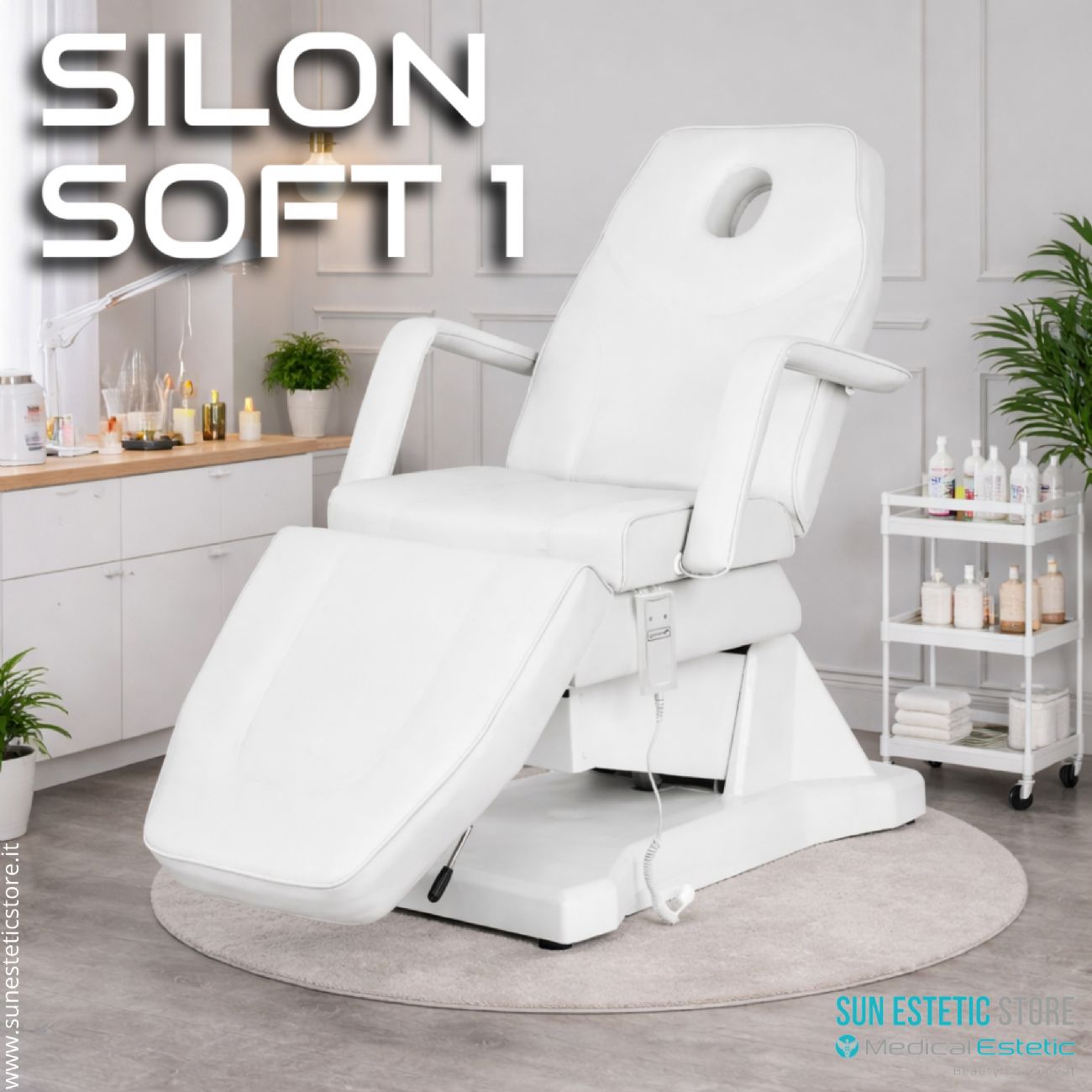 Silon Soft 1 poltrona lettino 1 motore estetica