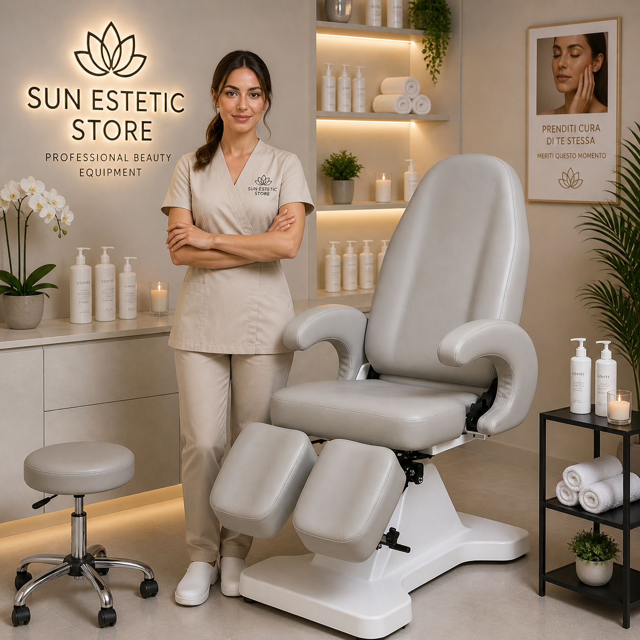 Meghi 112 poltrona podologica idraulica per pedicure estetica centro benessere