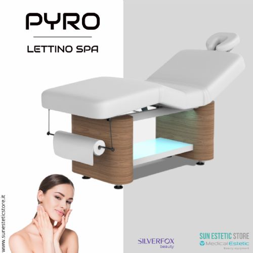 Pyro Lettino spa massaggio 4 motori riscaldato