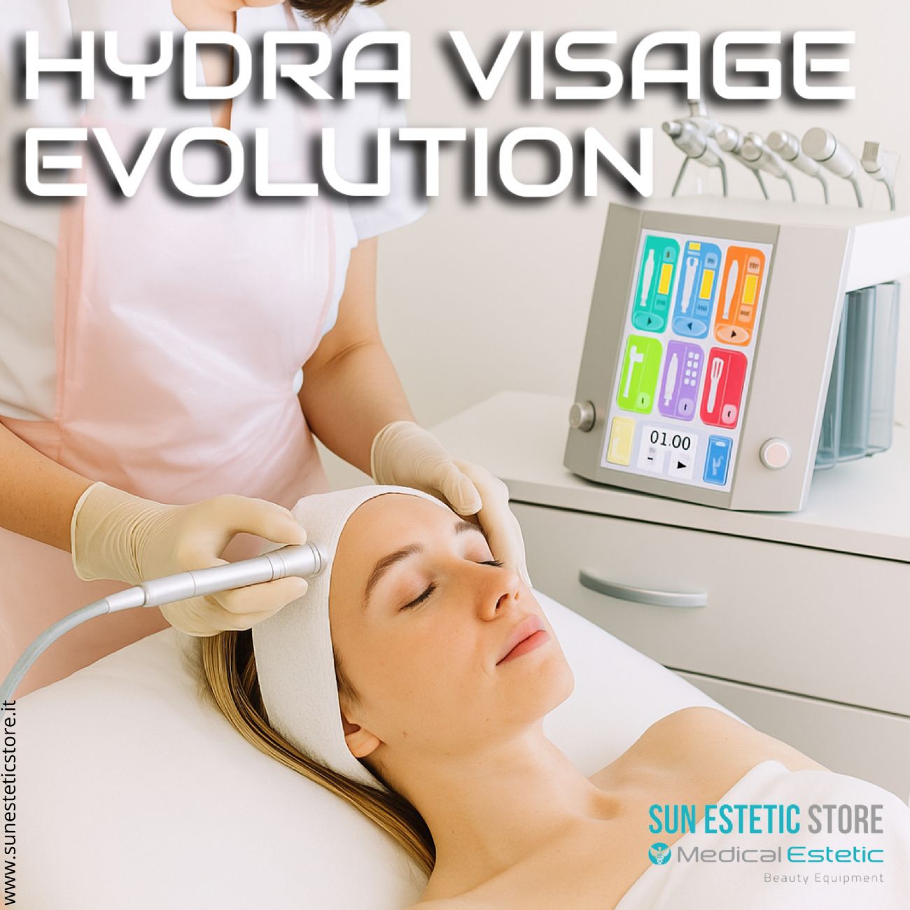 Hydra Visage Evolution Multifunzione trattamenti pulizia viso
