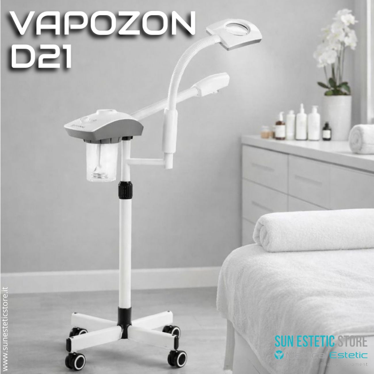Vapozon D-21 vaporizzatore con lampada len